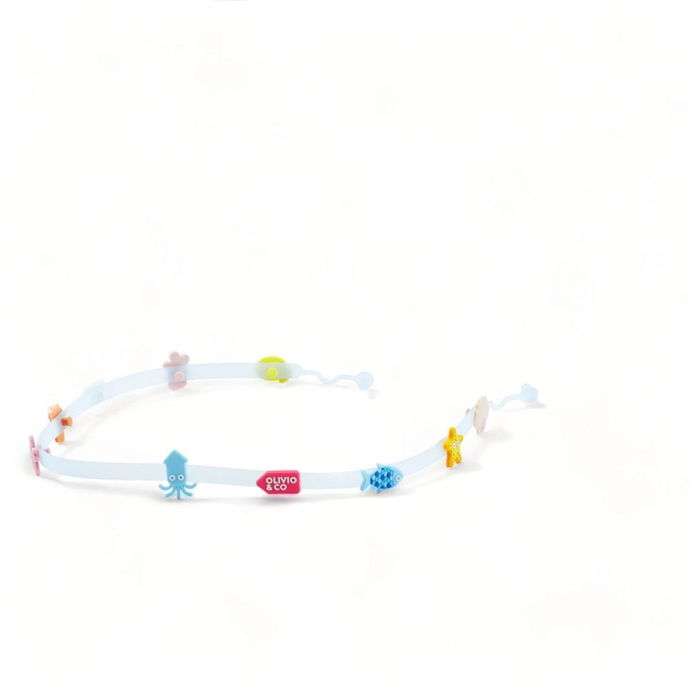 Olivio & Co - Σετ Αξεσουάρ Για Παιδικά Γυαλιά Ηλίου Μπλε
