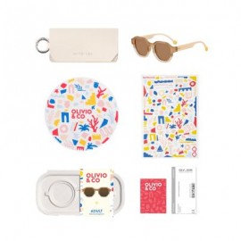 Olivio & Co - Γυαλιά Ηλίου Ενηλίκων Creative Edition D Colorblock Sand