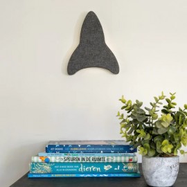 Ollie & Ella - Επιτοίχιο Φωτάκι Νύχτας Με Λευκούς Ήχους Διαστημόπλοιο