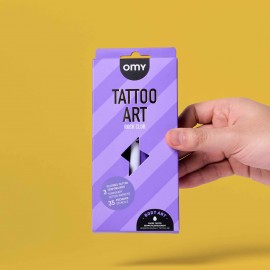 Omy - Σετ Ζωγραφικής Δέρματος Tattoo Art Rock Club