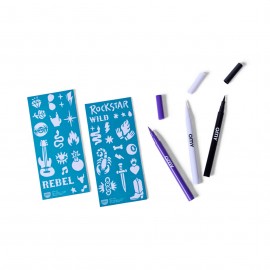 Omy - Σετ Ζωγραφικής Δέρματος Tattoo Art Rock Club