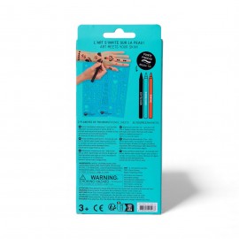 Omy - Σετ Ζωγραφικής Δέρματος Tattoo Art Flower Power