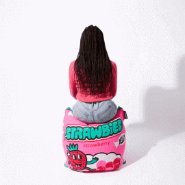 Omy - Φουσκωτό Μαξιλάρι Δαπέδου Strawbies