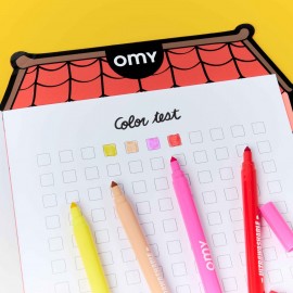 Omy - Βιβλίο Ζωγραφικής με Αυτοκόλλητα Coloring Boutique Sushi Shop