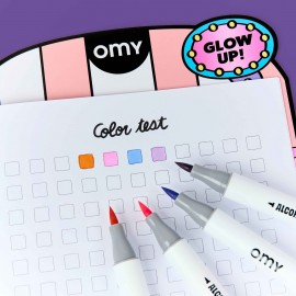 Omy - Βιβλίο Ζωγραφικής με Αυτοκόλλητα Coloring Boutique Beauty Shop