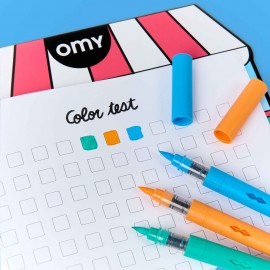 Omy - Βιβλίο Ζωγραφικής με Αυτοκόλλητα Coloring Boutique Farmer's Market