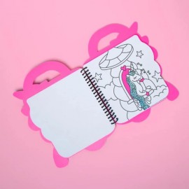 Omy - Βιβλιαράκι Ζωγραφικής Με Αυτοκόλλητα Lily