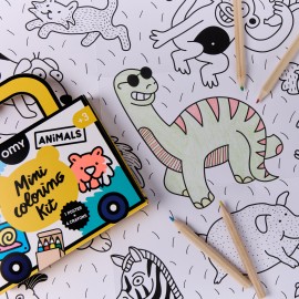 Omy - Αφίσα Ζωγτραφικής Μίνι Animals On The Go Omy - Αφίσα Ζωγτραφικής Μίνι Animals On The Go