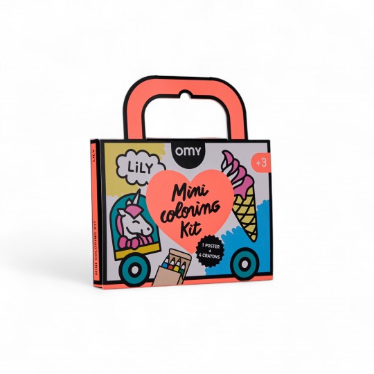 Omy - Αφίσα Ζωγτραφικής Μίνι Lily On The Go Omy - Αφίσα Ζωγτραφικής Μίνι Lily On The Go