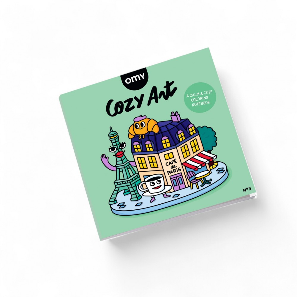 Omy - Βιβλίο Ζωγραφικής Cozy Art Paris Omy - Βιβλίο Ζωγραφικής Cozy Art Paris