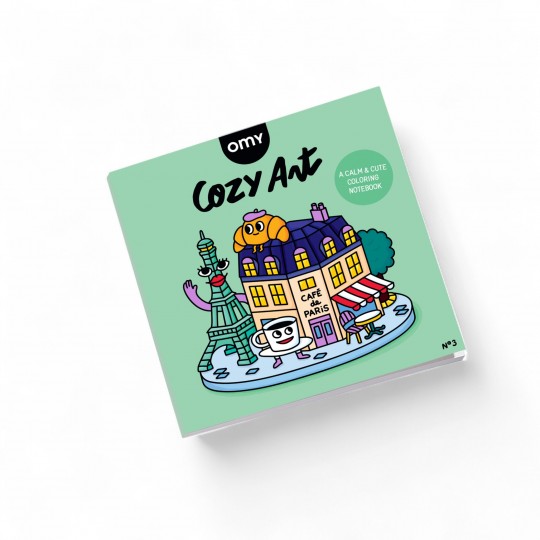 Omy - Βιβλίο Ζωγραφικής Cozy Art Paris Omy - Βιβλίο Ζωγραφικής Cozy Art Paris