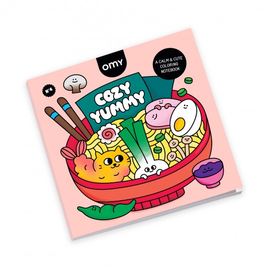 Omy - Βιβλίο Ζωγραφικής Cozy Art Yummy
