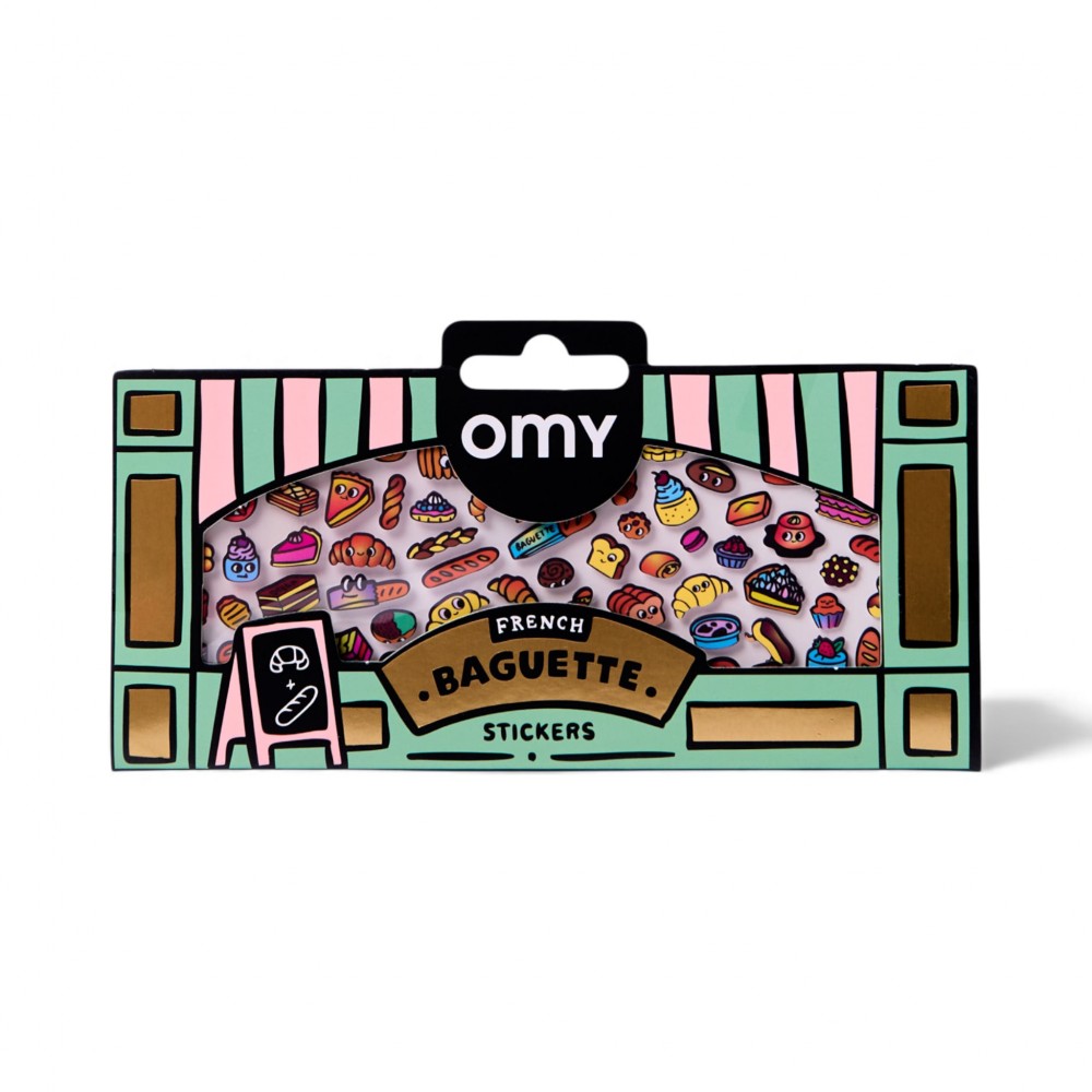 Omy - Σετ αυτοκόλλητα BOUTIQUE French Bakery