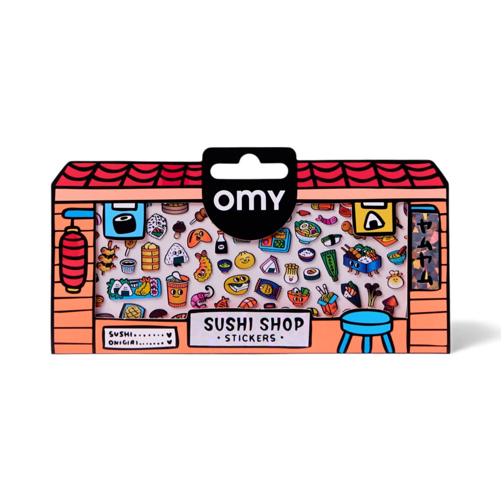 Omy - Σετ αυτοκόλλητα BOUTIQUE Sushi Shop