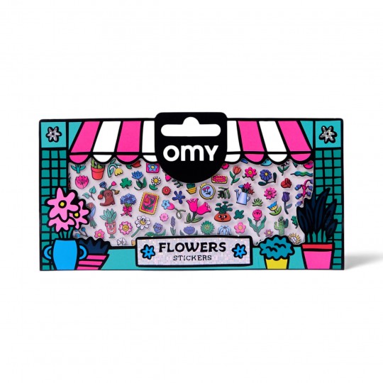 Omy - Σετ αυτοκόλλητα BOUTIQUE Flower Shop