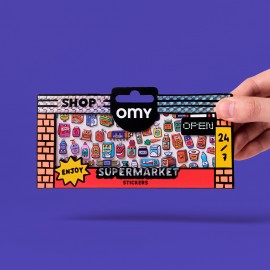Omy - Σετ αυτοκόλλητα BOUTIQUE Supermarket