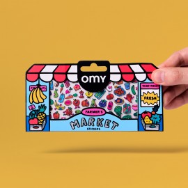 Omy - Σετ αυτοκόλλητα BOUTIQUE Farmer's Market