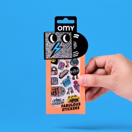 Omy - Σετ αυτοκόλλητα ICONIC Music