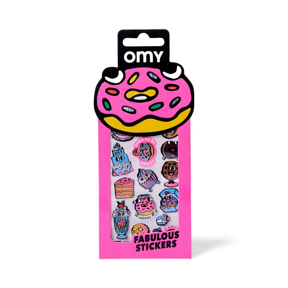 Omy - Σετ αυτοκόλλητα ICONIC Donuts