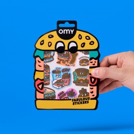 Omy - Σετ αυτοκόλλητα BIG Burger