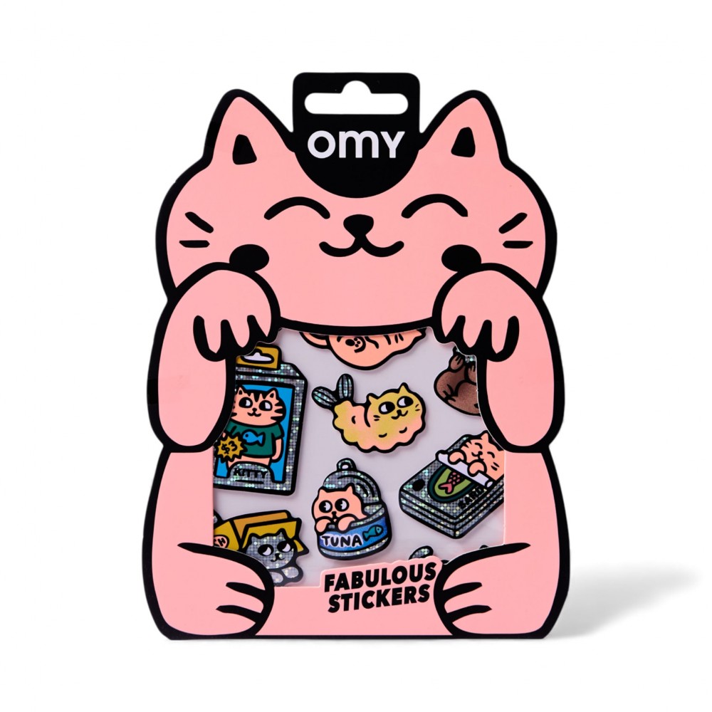 Omy - Σετ αυτοκόλλητα BIG Kitty