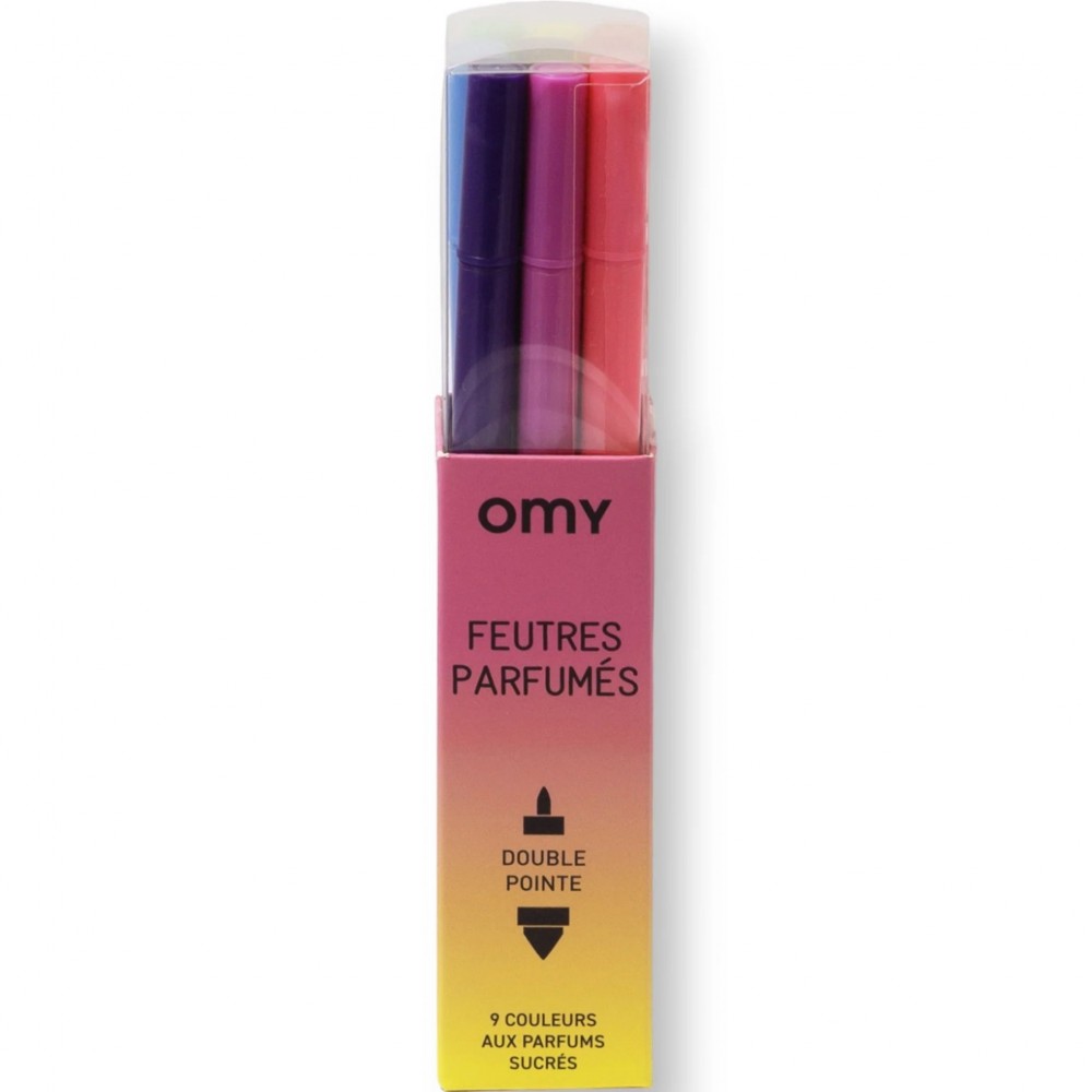 Omy - Αρωματικοί Μαρκαδόροι 9τμχ Scented