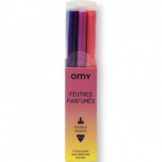 Omy - Αρωματικοί Μαρκαδόροι 9τμχ Scented