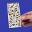 Omy - Αυτοκόλλητα Flash Tattoos I love Paris