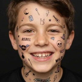 Omy - Αυτοκόλλητα Flash Tattoos Wild Rebel