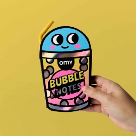 Omy - Αυτοκόλλητα Χαρτάκια Σημειώσεων Bubble Tea