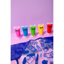 Omy - Σετ 5 Δαχτυλομπογιές Με Βάση Το Νερό