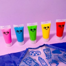 Omy - Σετ 5 Δαχτυλομπογιές Με Βάση Το Νερό