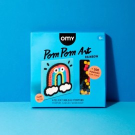 Omy - Σετ Χειροτεχνίας Με Πομ Πομ Rainbow