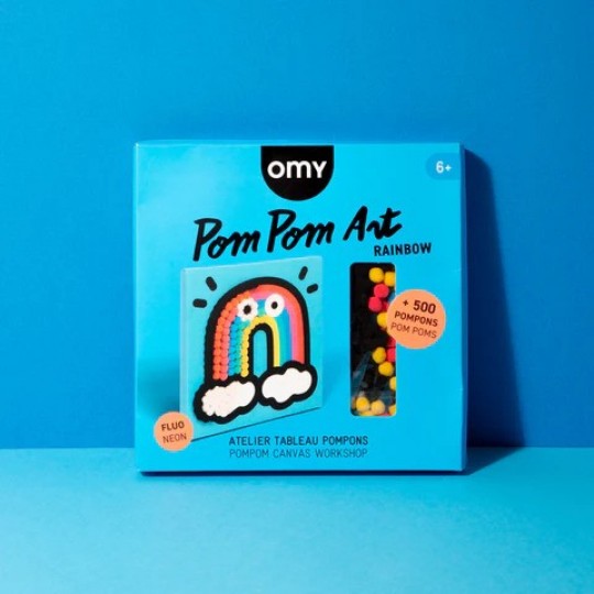 Omy - Σετ Χειροτεχνίας Με Πομ Πομ Rainbow Omy - Σετ Χειροτεχνίας Με Πομ Πομ Rainbow