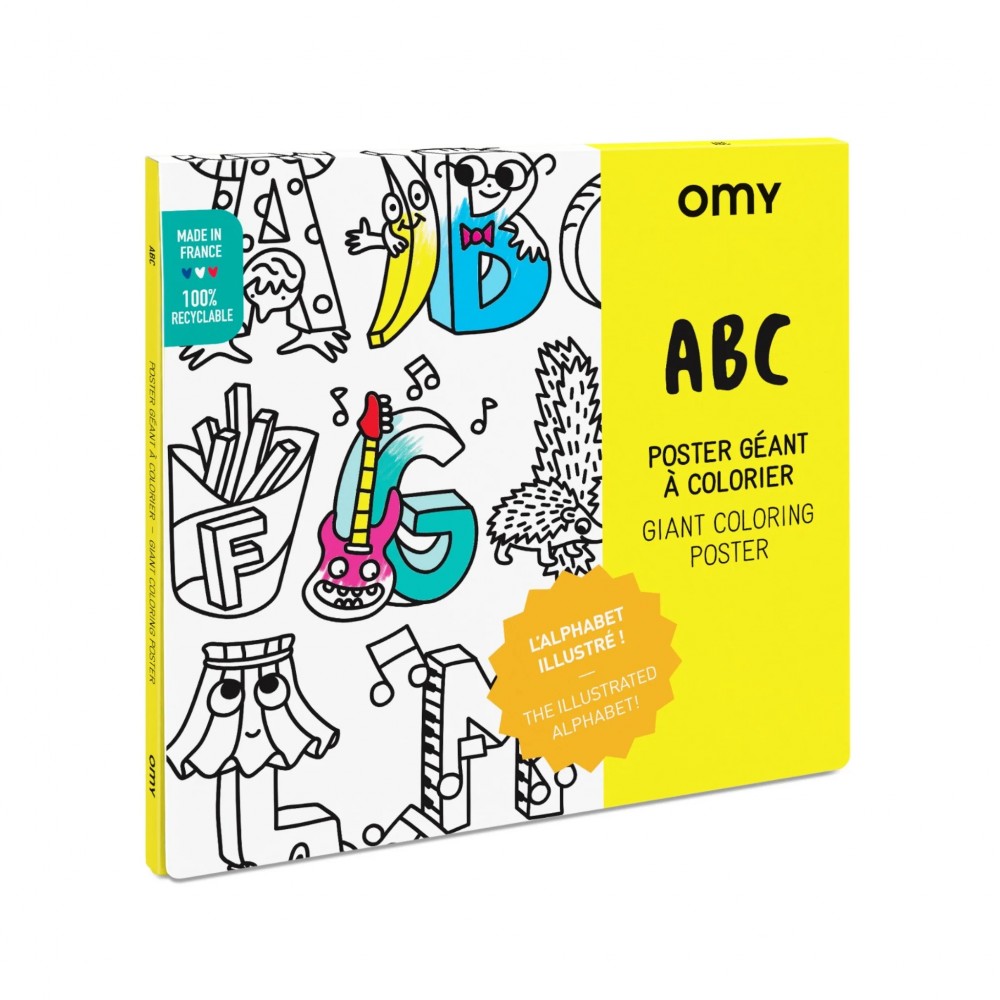 Omy - Αφίσα Γίγας Για Ζωγραφική ABC Omy - Αφίσα Γίγας Για Ζωγραφική ABC