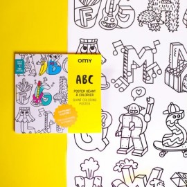 Omy - Αφίσα Γίγας Για Ζωγραφική ABC Omy - Αφίσα Γίγας Για Ζωγραφική ABC
