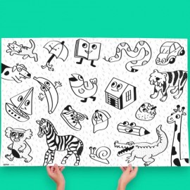 Omy - Αφίσα Γίγας Για Ζωγραφική My First Art Poster