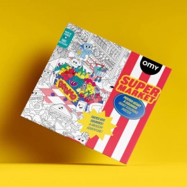 Omy - Αφίσα Γίγας Για Ζωγραφική Super Market