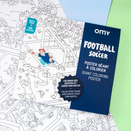 Omy - Αφίσα Γίγας Για Ζωγραφική Football