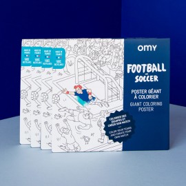 Omy - Αφίσα Γίγας Για Ζωγραφική Football