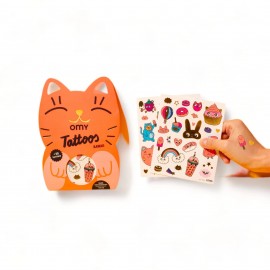 Omy - Αυτοκόλλητα  Tattoos Kawai