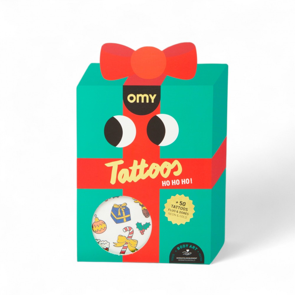 Omy - Αυτοκόλλητα  Tattoos Ho Ho Ho! Omy - Αυτοκόλλητα  Tattoos Ho Ho Ho!