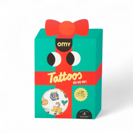 Omy - Αυτοκόλλητα  Tattoos Ho Ho Ho! Omy - Αυτοκόλλητα  Tattoos Ho Ho Ho!