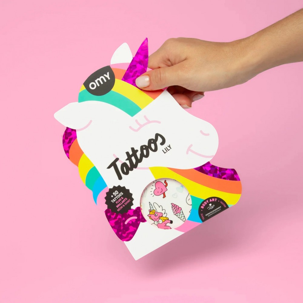 Omy - Αυτοκόλλητα  Tattoos Lily