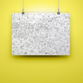 Omy - Αφίσα Γίγας Για Ζωγραφική I Love Summer