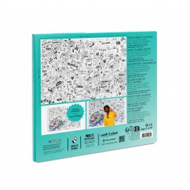 Omy - Αφίσα Γίγας Για Ζωγραφική Surf & Skate