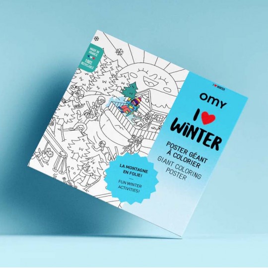 Omy - Αφίσα Γίγας Για Ζωγραφική Winter