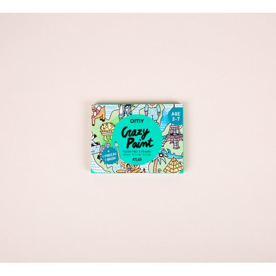 Omy - Αφίσα Μίνι Με Πινέλο Atlas