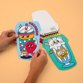 Omy - Βιβλίο Δραστηριοτήτων Με Αυτοκόλλητα Bubble Tea