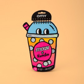 Omy - Βιβλίο Δραστηριοτήτων Με Αυτοκόλλητα Bubble Tea